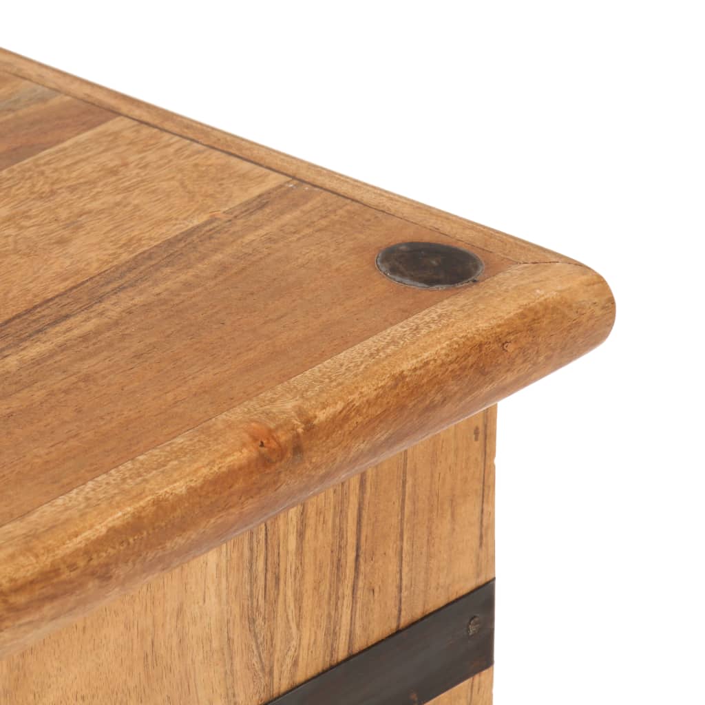 Opbergkist 90x40x40 cm massief acaciahout Opbergkist 90x40x40 cm massief acaciahout