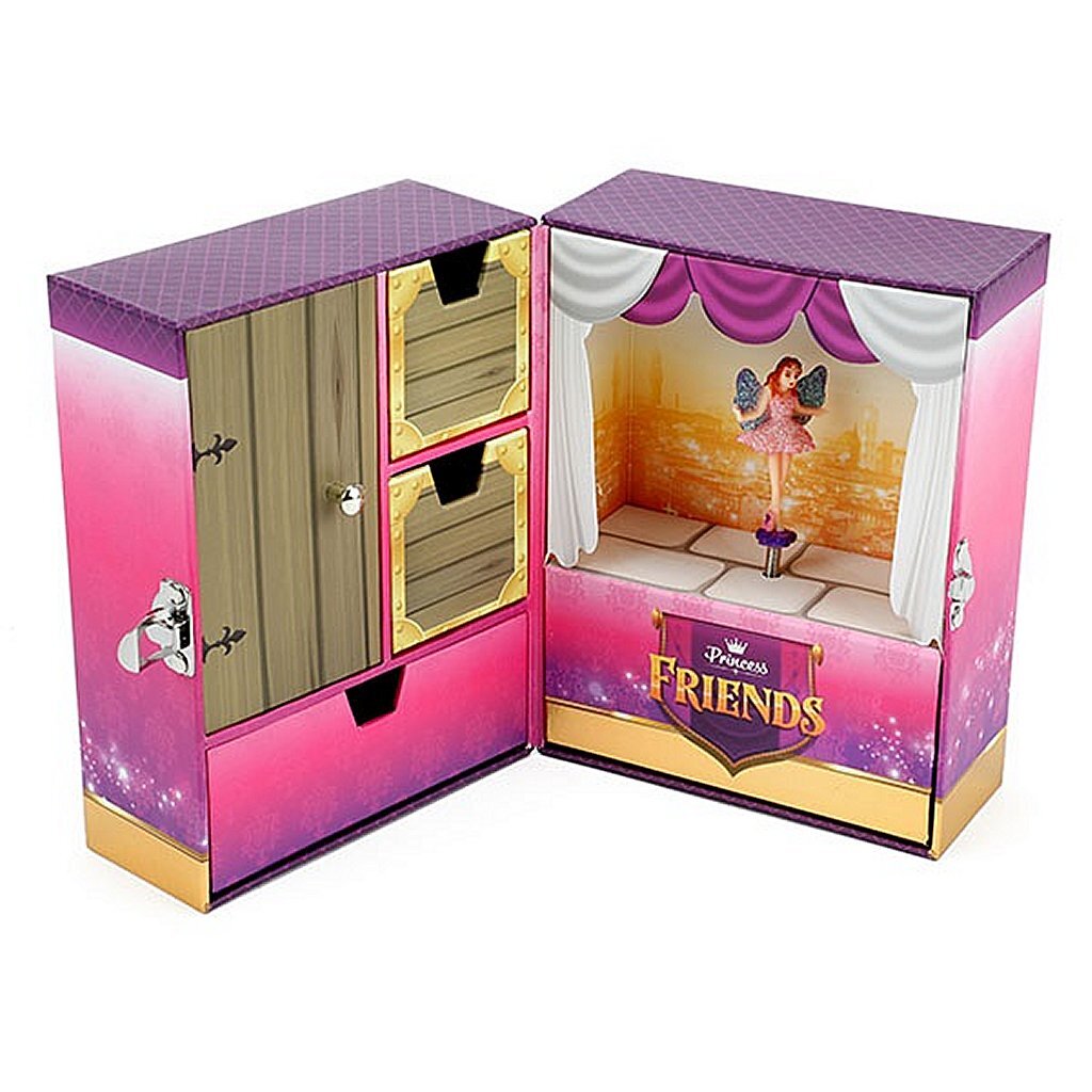 Princess Friends Muziek-Sierradendoos Princess Friends Muziek-Sierradendoos