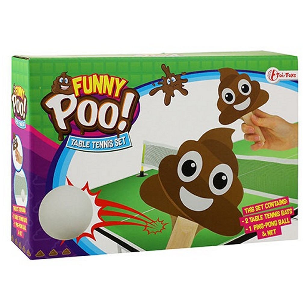 Funny Poo Tafeltennisset Funny Poo Tafeltennisset
