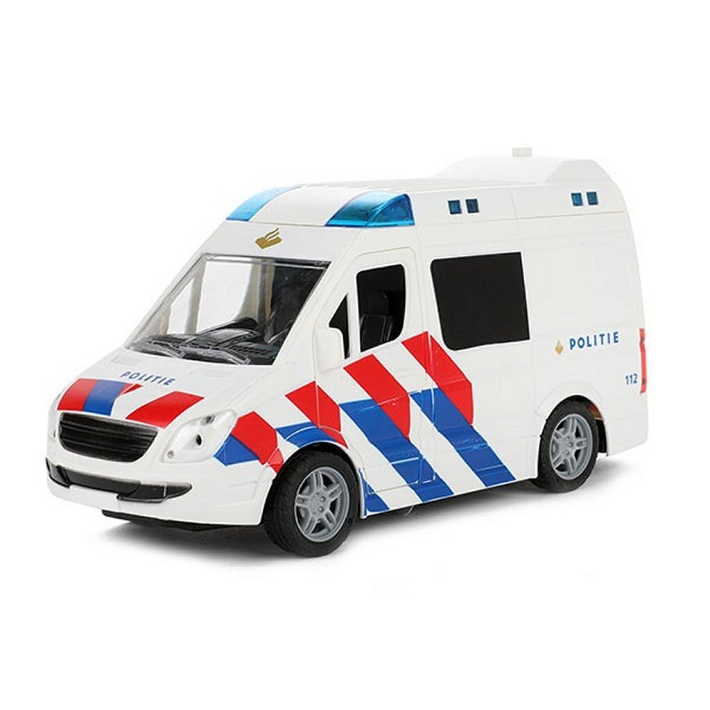 Toi-Toys Cars & Trucks Politiebus + Licht en Geluid Toi-Toys Cars & Trucks Politiebus + Licht en Geluid