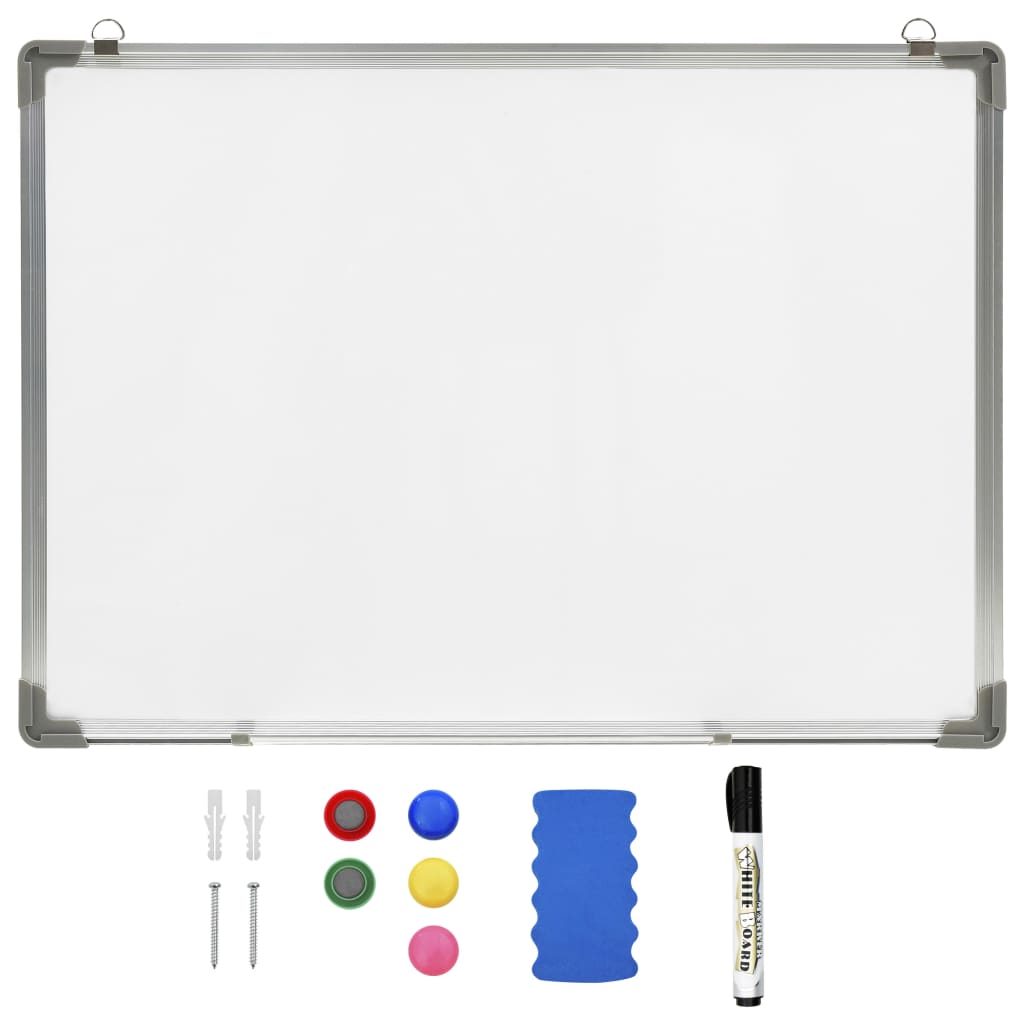 Whiteboard magnetisch 90x60 cm staal wit Whiteboard magnetisch 90x60 cm staal wit