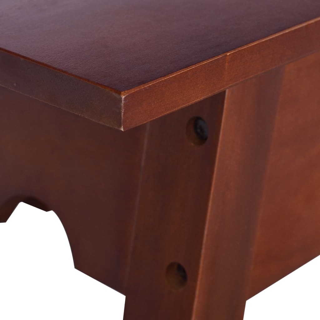 Wandtafel 120x30x75 cm massief mahoniehout klassiek bruin Wandtafel 120x30x75 cm massief mahoniehout klassiek bruin