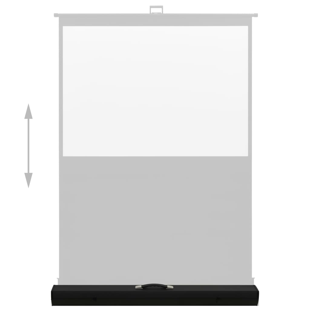Vloerprojectiescherm 16:9 55'' Vloerprojectiescherm 16:9 55''