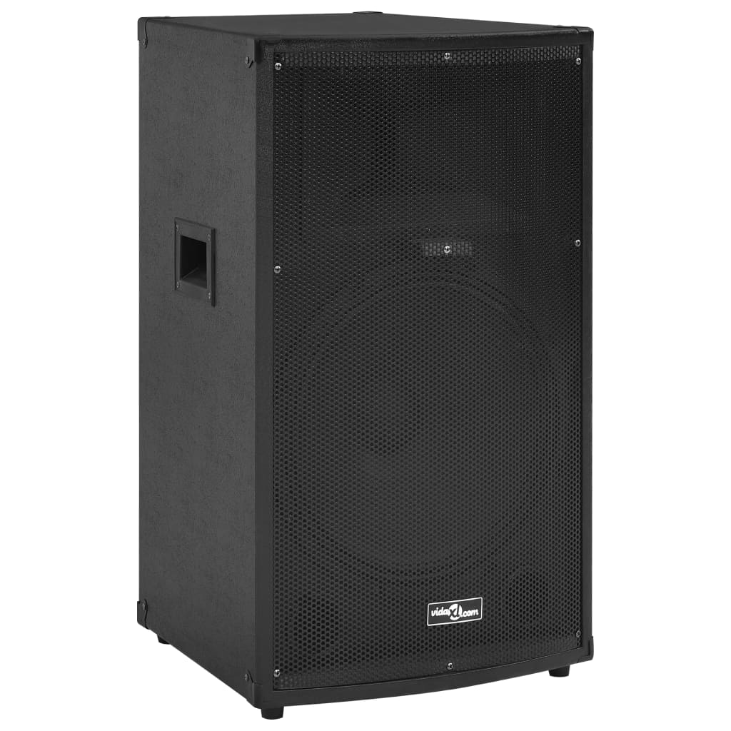 Hifi-podiumluidspreker passief 1200 W 43x43x75 cm zwart Hifi-podiumluidspreker passief 1200 W 43x43x75 cm zwart