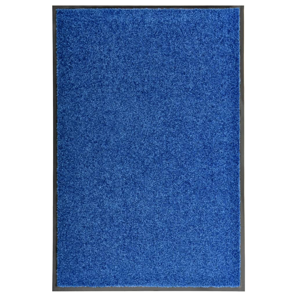 Deurmat wasbaar 60x90 cm blauw Deurmat wasbaar 60x90 cm blauw