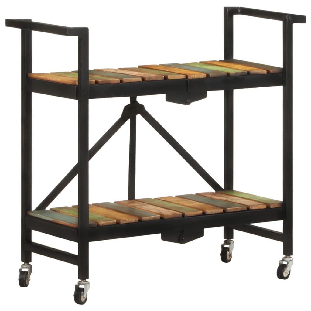 Keukentrolley 87x36x81 cm massief gerecycled hout Keukentrolley 87x36x81 cm massief gerecycled hout