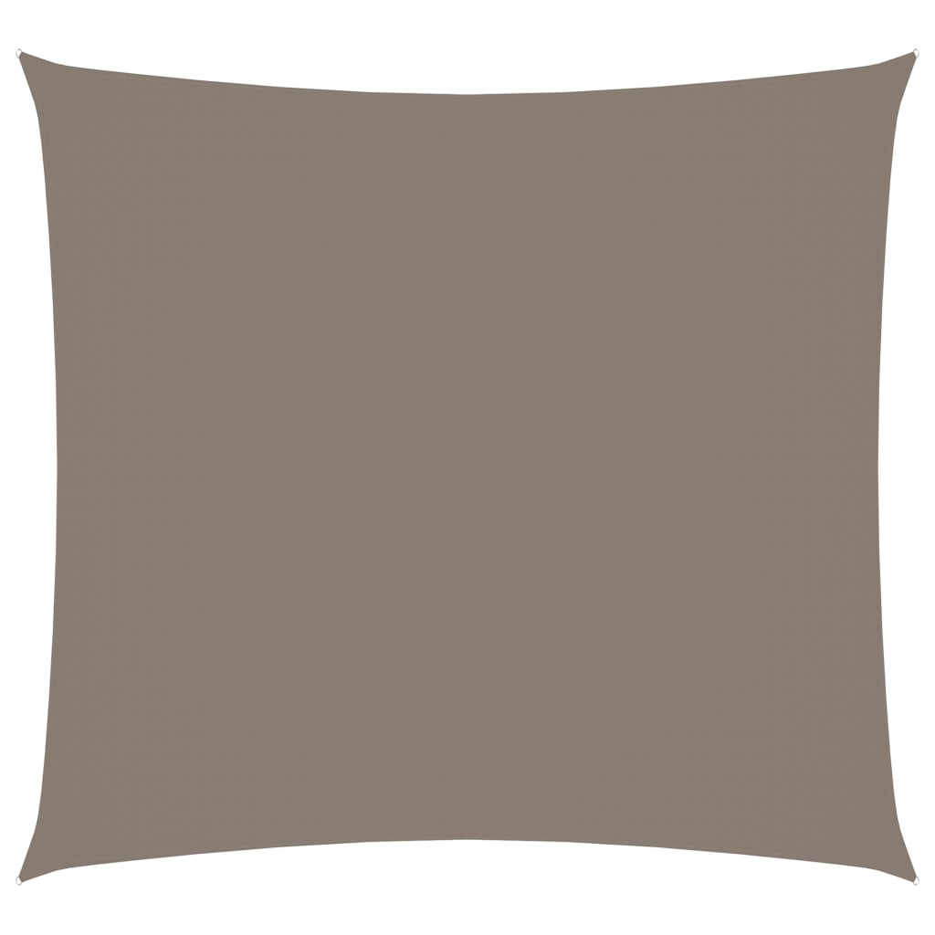 Zonnescherm vierkant 3x3 m oxford stof taupe