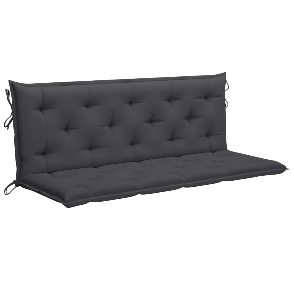 Kussen voor schommelstoel 150 cm stof antracietkleurig Kussen voor schommelstoel 150 cm stof antracietkleurig