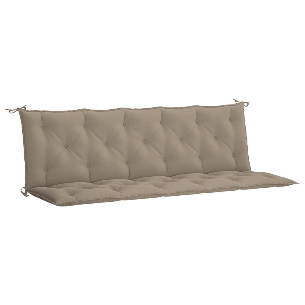 Kussen voor schommelstoel 180 cm stof taupe Kussen voor schommelstoel 180 cm stof taupe