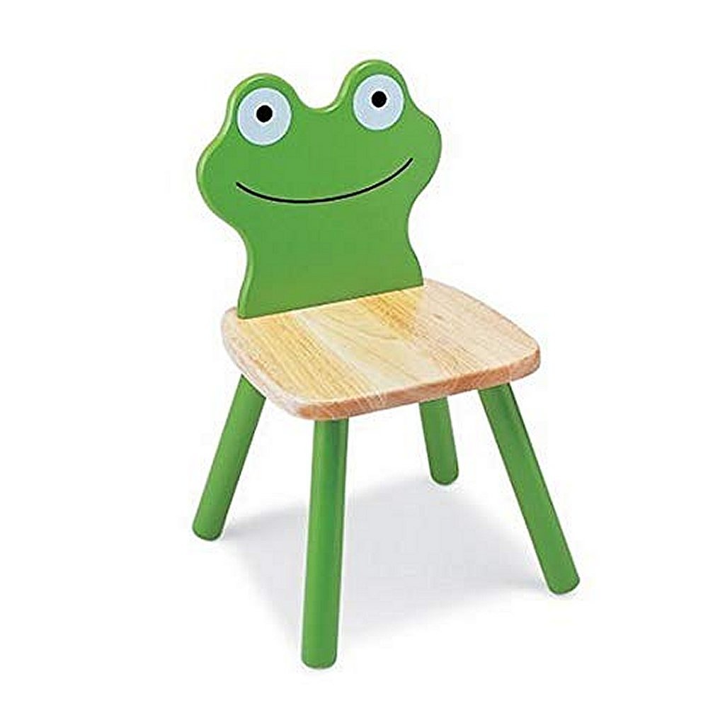 Pintoy P99211 Houten Stoel Groene Kikker Pintoy P99211 Houten Stoel Groene Kikker