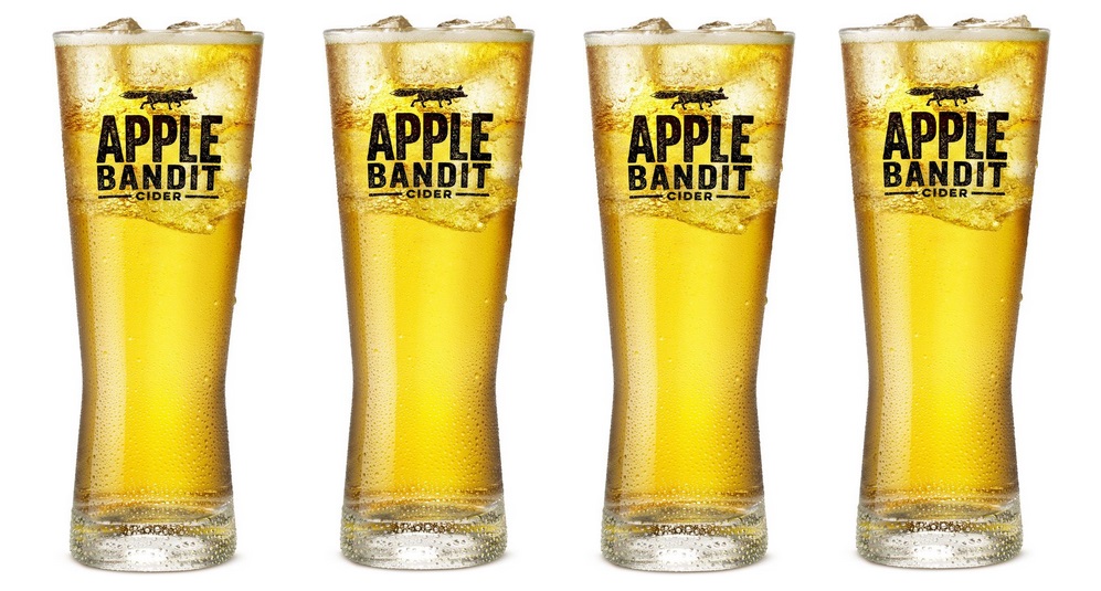 Apple Bandit glazen - 25cl - 4 stuks - cadeauset