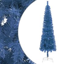  Kerstboom smal 150 cm blauw