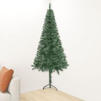  Kunstkerstboom hoek 150 cm PVC groen