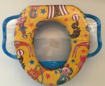 Toiletbril verkleiner Voor Kinderen - blauw - Circus