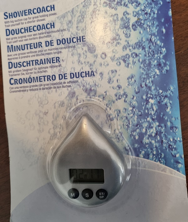 Showercoach Grijs- Waterbesparend - Tijdbesparend - Douchetimer - Douche wekker Showercoach Grijs- Waterbesparend - Tijdbesparend - Douchetimer - Douche wekker