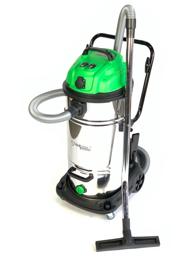 STAHLWERK GERMANY V100-2 Industriële nat/doog alleszuiger 2800W 100LITER STAHLWERK GERMANY V100-2 Industriële nat/doog alleszuiger 2800W 100LITER